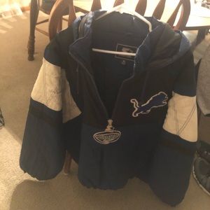 Detroit lions coat